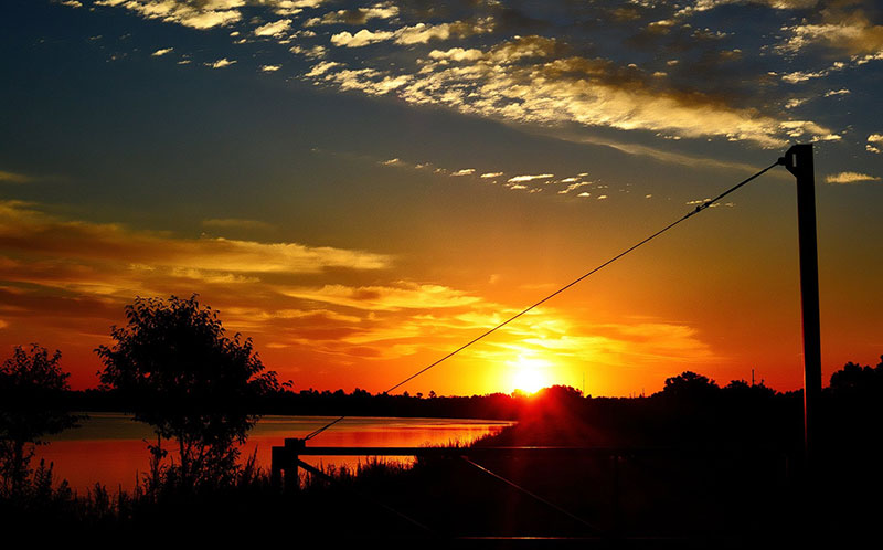 Castle Rock Petenwell Lakes Castle Rock Dam Sunrise